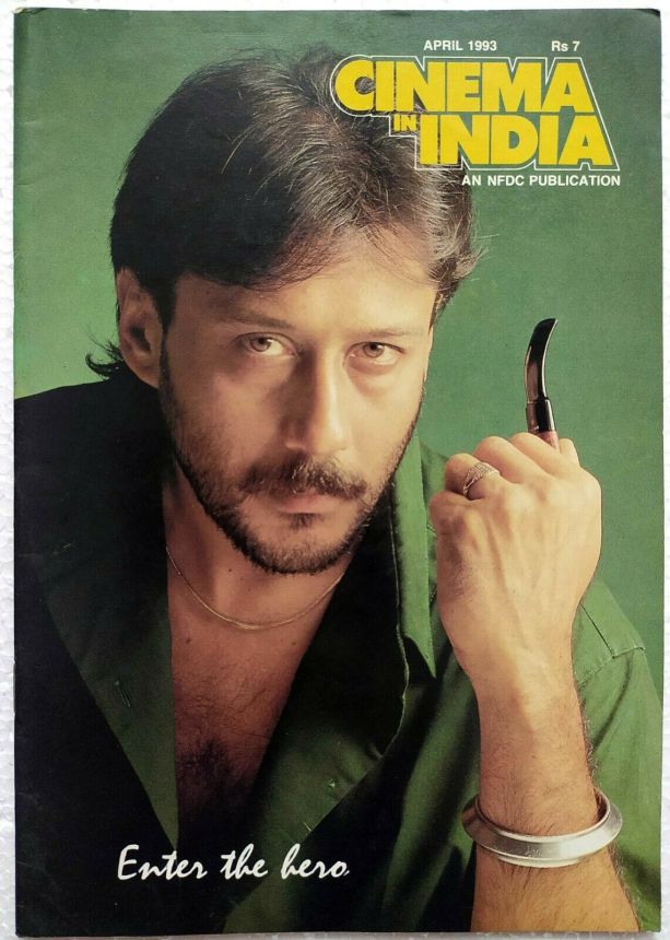 CINEMA IN INDIA magazine side cover  April 1993
