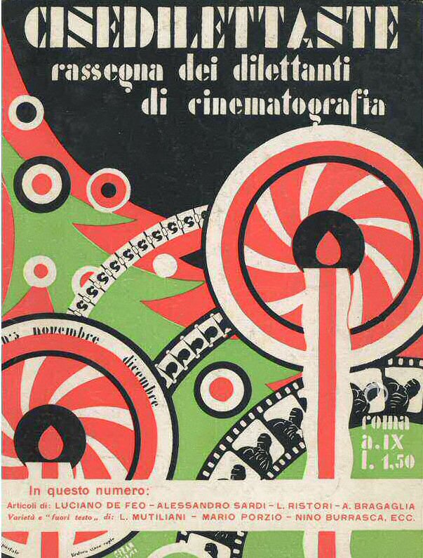 CINEDILETTANTE magazine side cover Issue 3  November/December 1930