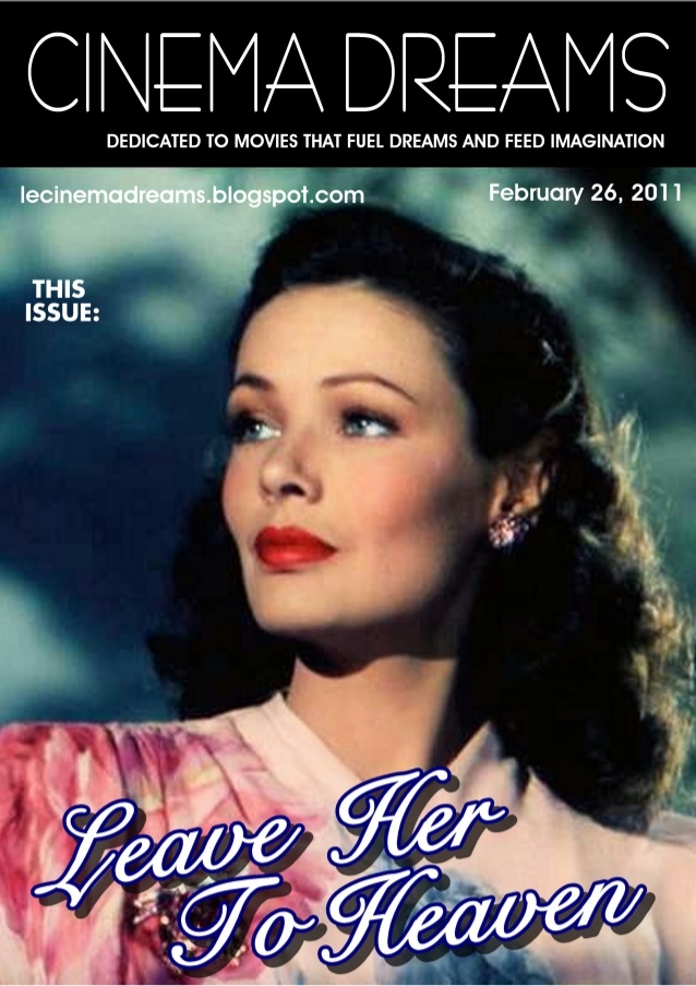 CINEMA DREAMS magazine side cover 26 February 2011