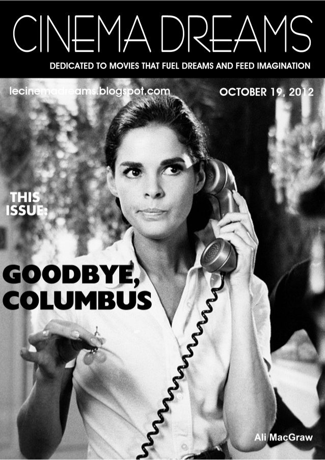 CINEMA DREAMS magazine side cover 19 October 2012