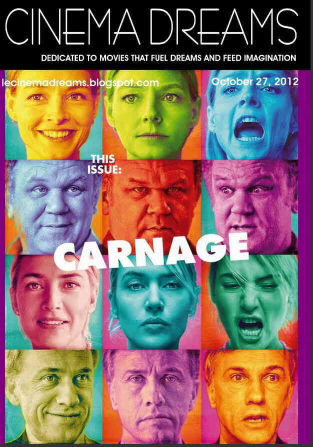 CINEMA DREAMS magazine side cover 27 October 2012