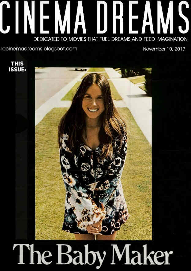 CINEMA DREAMS magazine side cover 10 November 2017