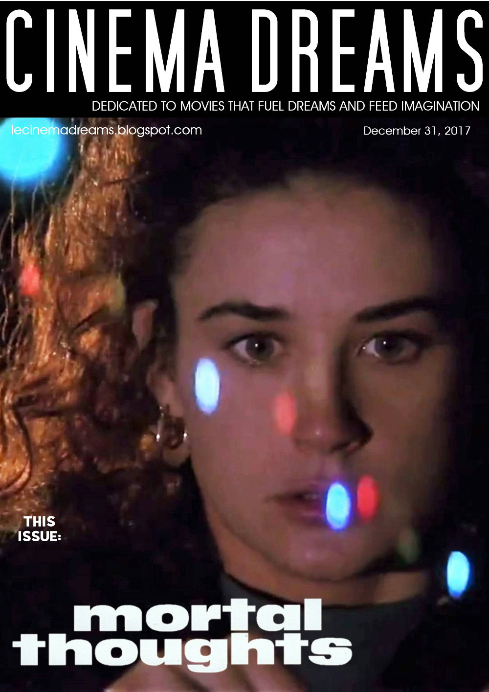 CINEMA DREAMS magazine side cover 31 December 2017