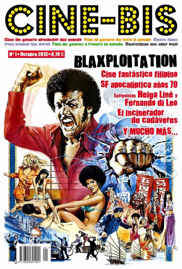 CINE-BIS magazine side cover Issue 1 October 2013