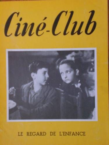 CINE-CLUB magazine side cover Issue 5/6 Vol 3 # 5/6 - March/April 1951