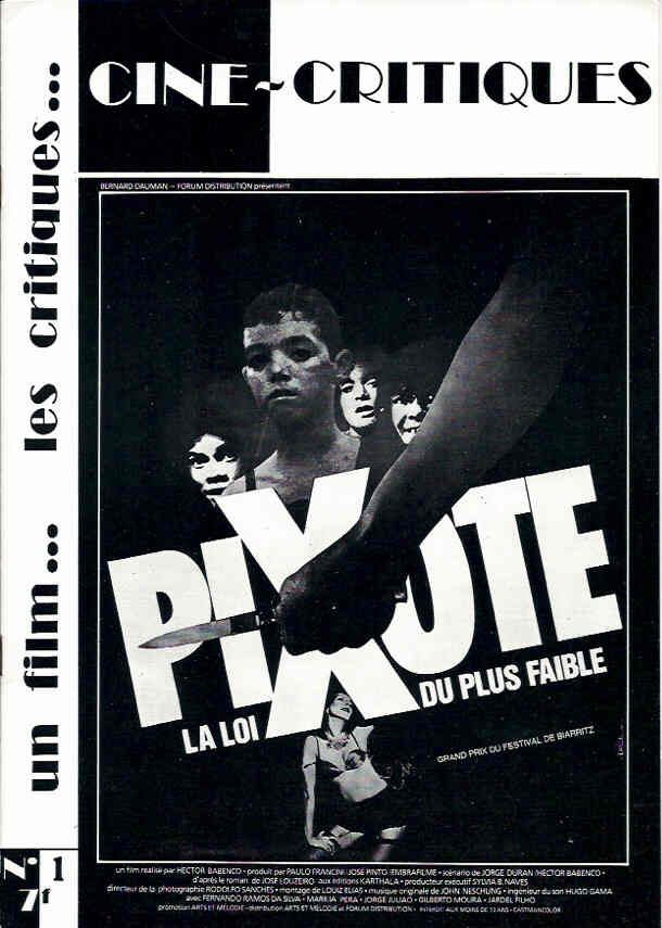 CINE-CRITIQUES magazine side cover Issue 1 March 1982