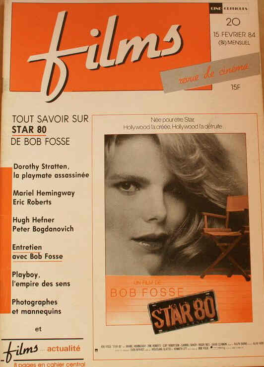 CINE-CRITIQUES magazine side cover Issue 20 15 February 1984