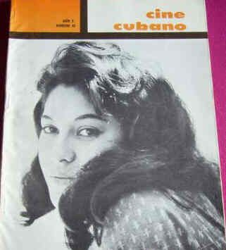 CINE CUBANO magazine side cover Issue 10 May 1963