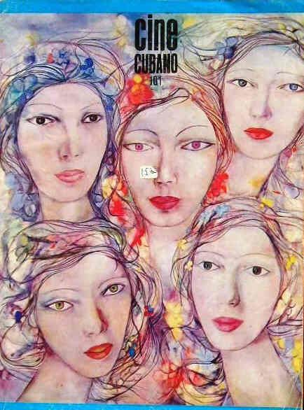 CINE CUBANO magazine side cover Issue 101 January 1982