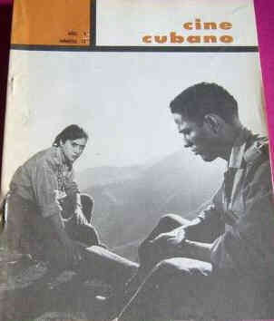 CINE CUBANO magazine side cover Issue 13 August/September 1963