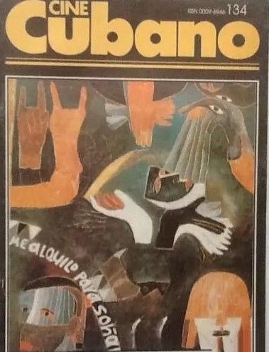 CINE CUBANO magazine side cover Issue 134 January-March 1992