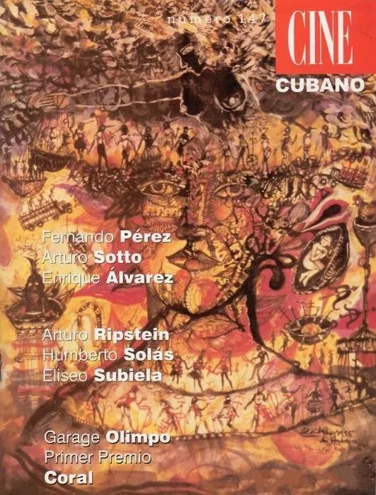 CINE CUBANO magazine side cover Issue 147 January 2000