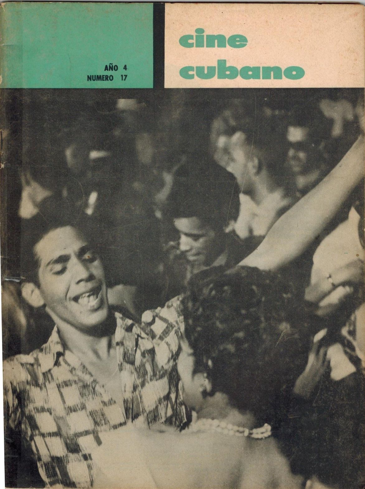 CINE CUBANO magazine side cover Issue 17 January 1964