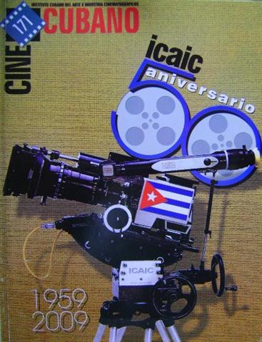 CINE CUBANO magazine side cover Issue 171  2009