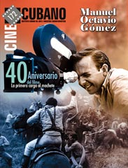 CINE CUBANO magazine side cover Issue 172  2009
