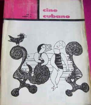 CINE CUBANO magazine side cover Issue 19 March 1964
