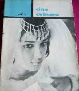 CINE CUBANO magazine side cover Issue 26 January 1965