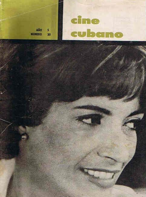 CINE CUBANO magazine side cover Issue 30 May 1965
