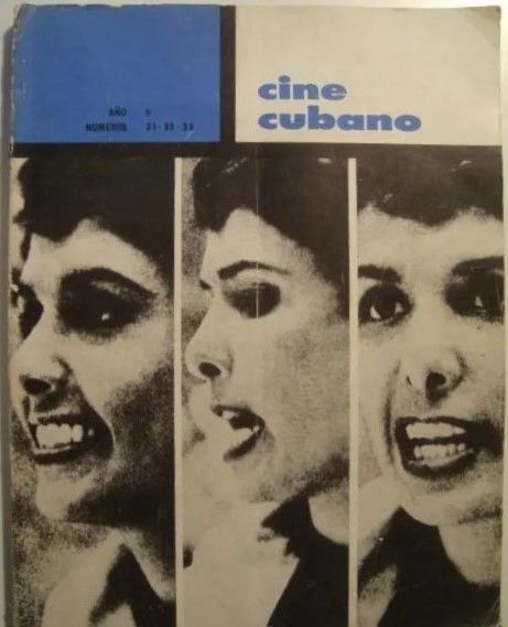 CINE CUBANO magazine side cover Issue 31/32/33 January/February/March 1966