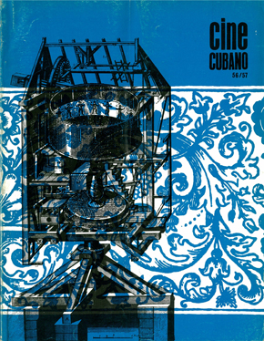 CINE CUBANO magazine side cover Issue 56/57 October 1969