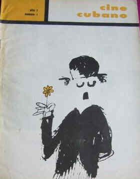 CINE CUBANO magazine side cover Issue 7 February 1962