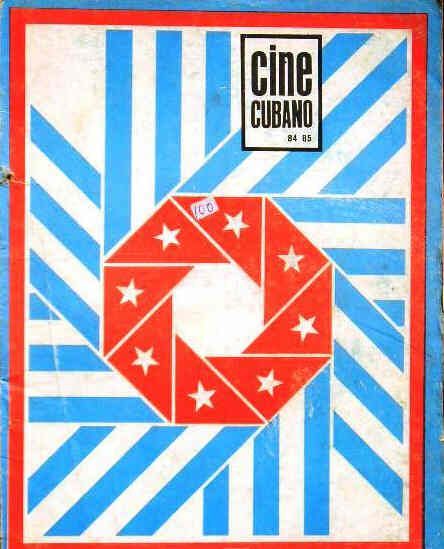 CINE CUBANO magazine side cover Issue 84/85 July 1973