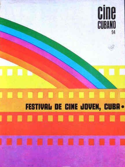CINE CUBANO magazine side cover Issue 94 January 1978