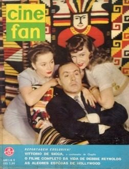 CINE FAN magazine side cover Issue 2 July 1955
