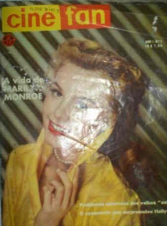 CINE FAN magazine side cover Issue 3 August 1955