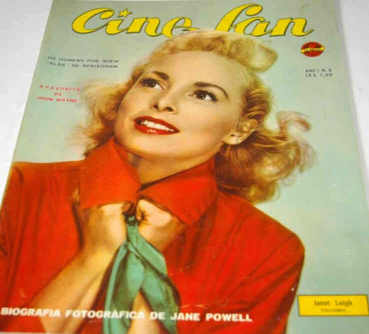CINE FAN magazine side cover Issue 6 December 1955
