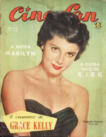 CINE FAN magazine side cover Issue 11 May 1956