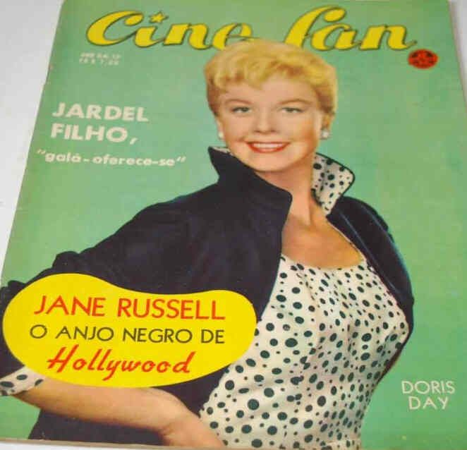 CINE FAN magazine side cover Issue 13 July 1956