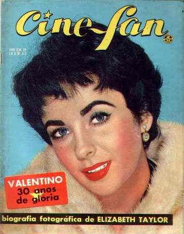 CINE FAN magazine side cover Issue 15 September 1956