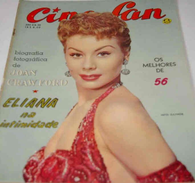 CINE FAN magazine side cover Issue 20 February 1957