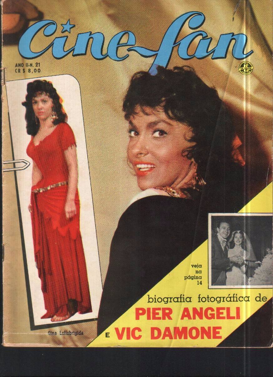 CINE FAN magazine side cover Issue 21 March 1957