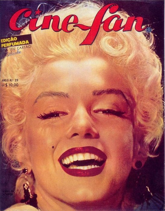 CINE FAN magazine side cover Issue 29 December 1957