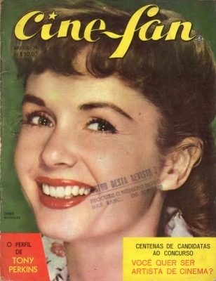 CINE FAN magazine side cover Issue 30 January 1958