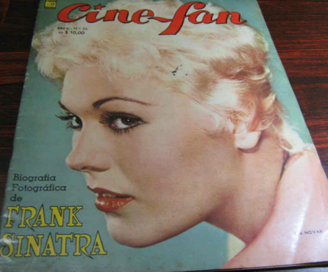 CINE FAN magazine side cover Issue 32  1958