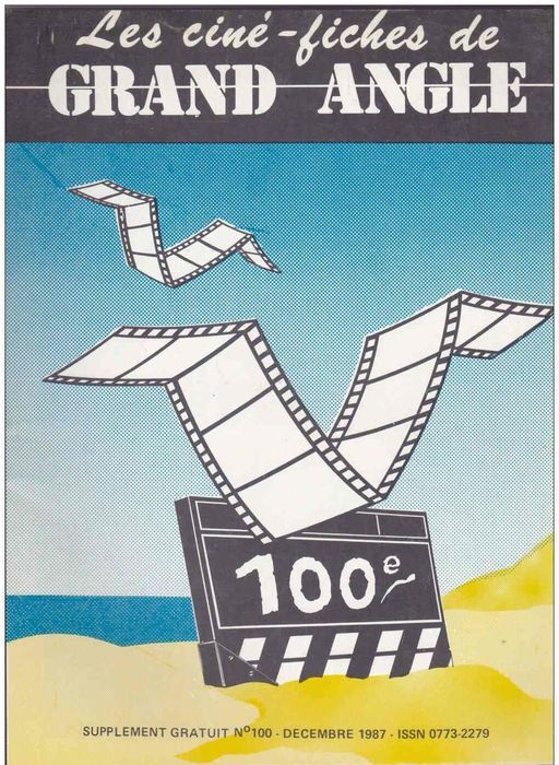 CINE-FICHES DE GRAND ANGLE | LES magazine side cover Issue 100 December 1987