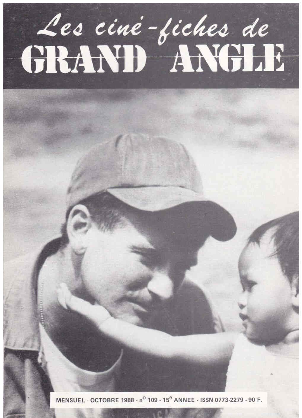 CINE-FICHES DE GRAND ANGLE | LES magazine side cover Issue 109 October 1988