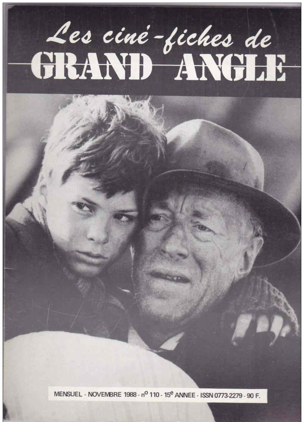 CINE-FICHES DE GRAND ANGLE | LES magazine side cover Issue 110 November 1988