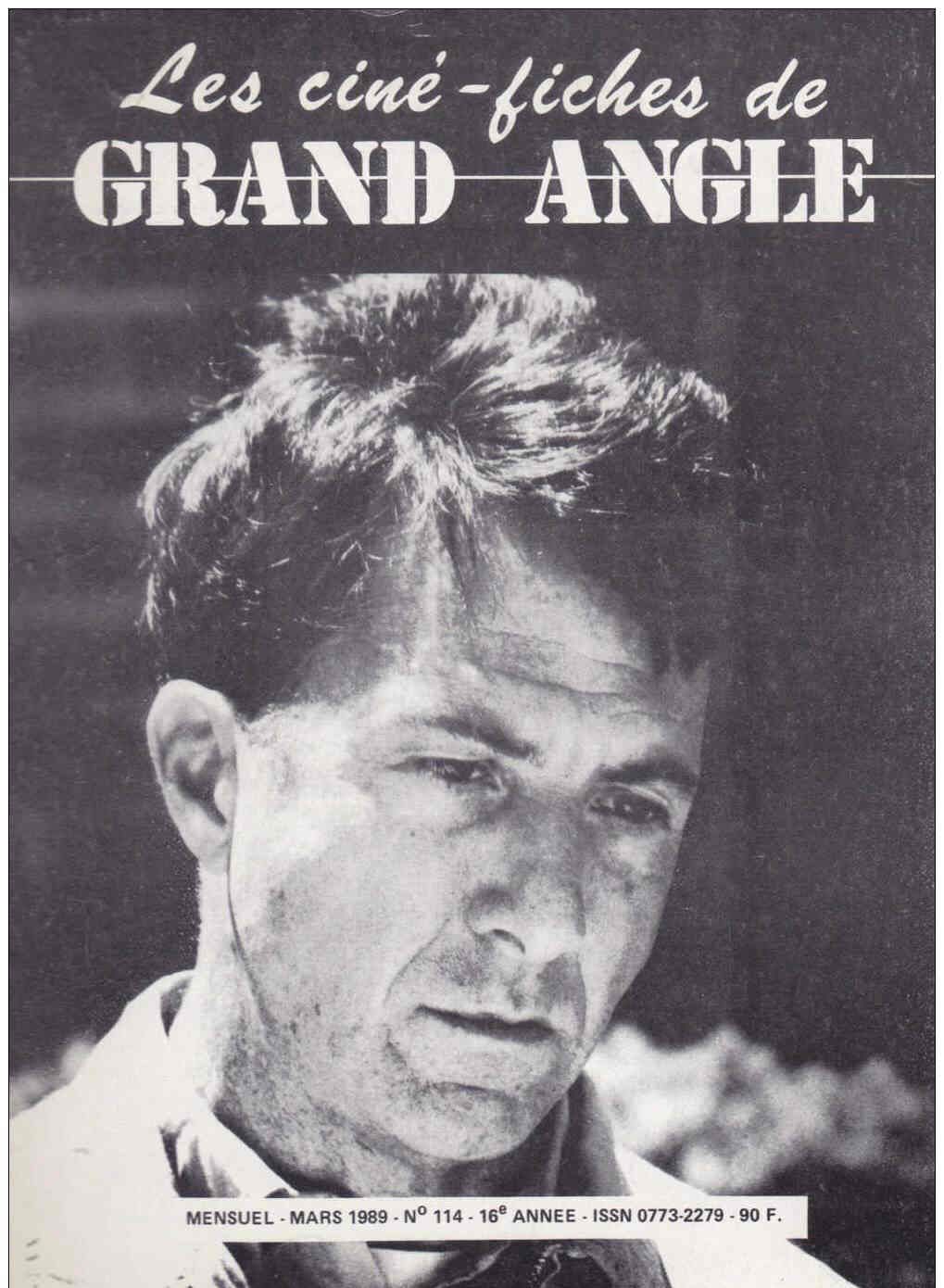 CINE-FICHES DE GRAND ANGLE | LES magazine side cover Issue 114 March 1989