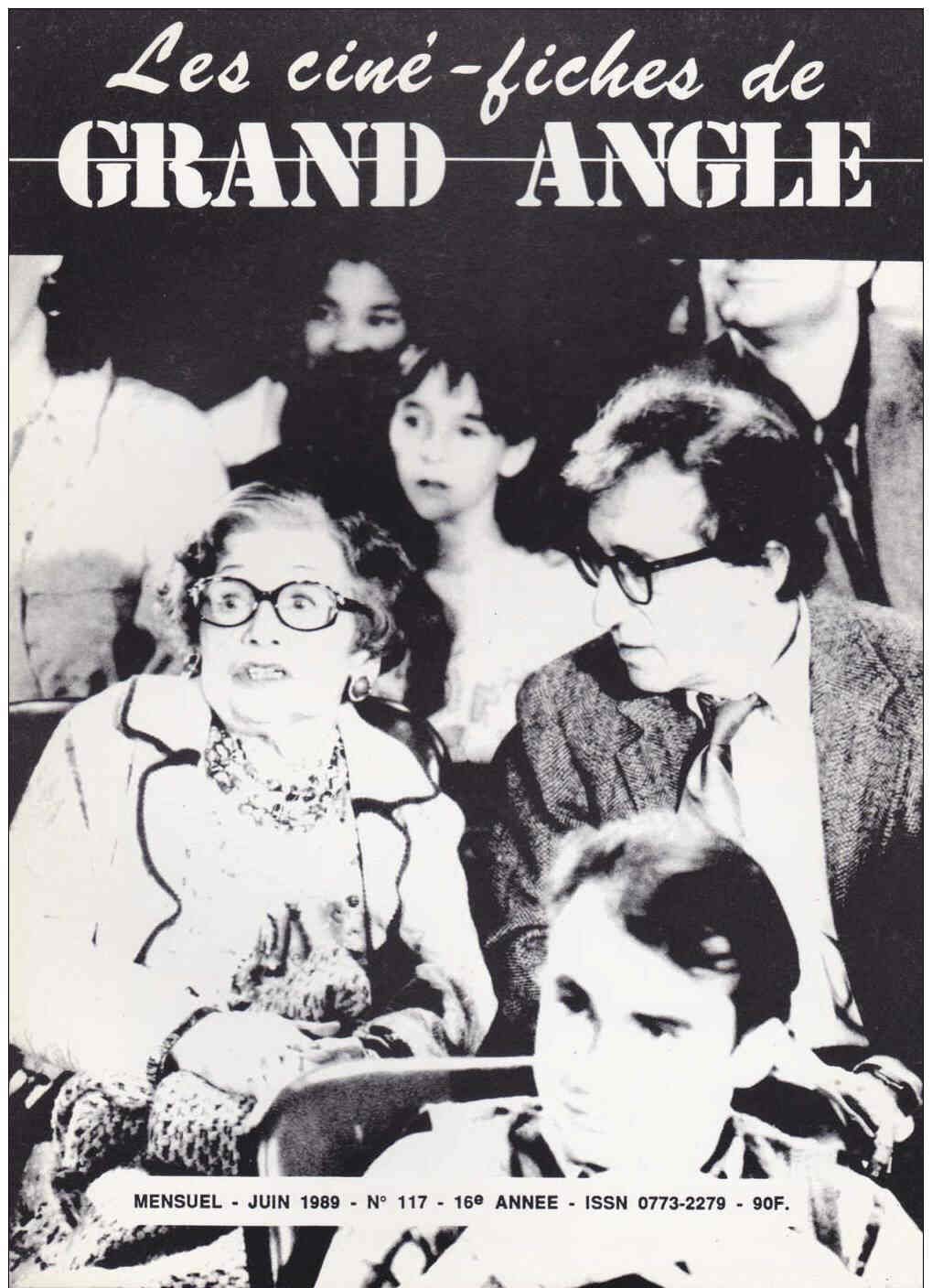 CINE-FICHES DE GRAND ANGLE | LES magazine side cover Issue 117 June 1989