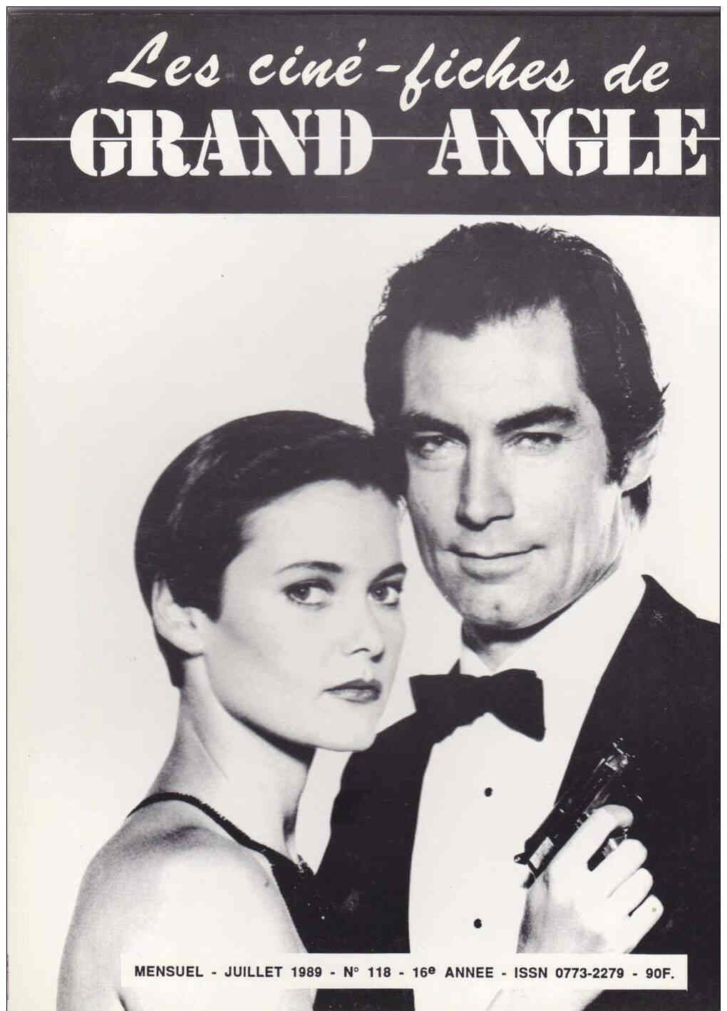 CINE-FICHES DE GRAND ANGLE | LES magazine side cover Issue 118 July 1989