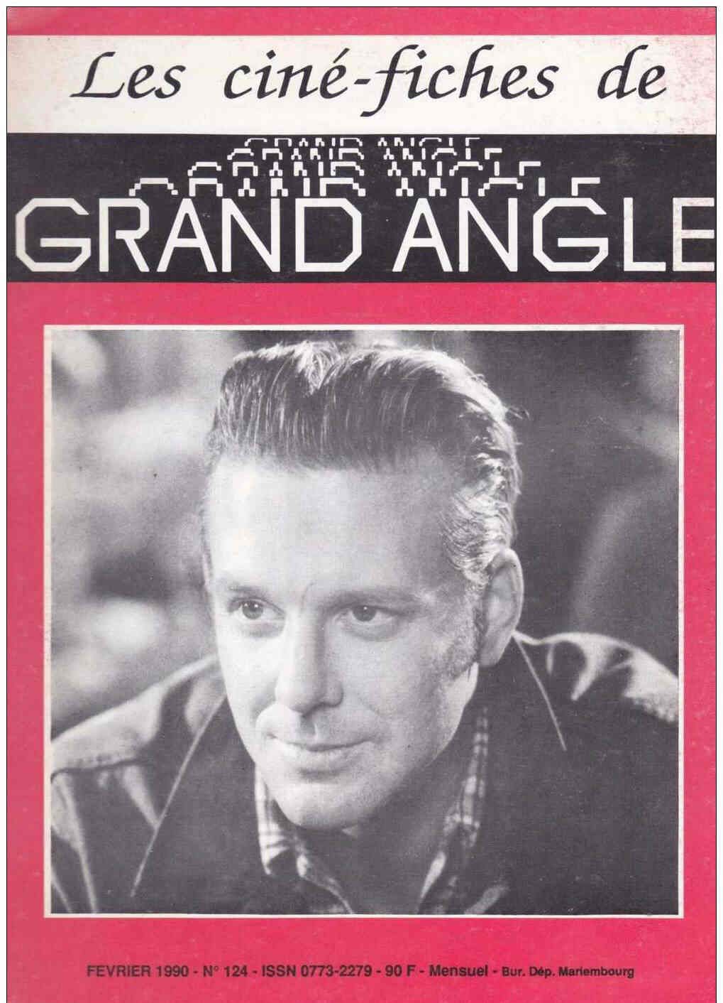 CINE-FICHES DE GRAND ANGLE | LES magazine side cover Issue 124 February 1990