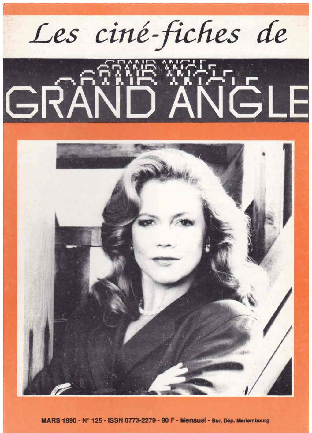 CINE-FICHES DE GRAND ANGLE | LES magazine side cover Issue 125 March 1990