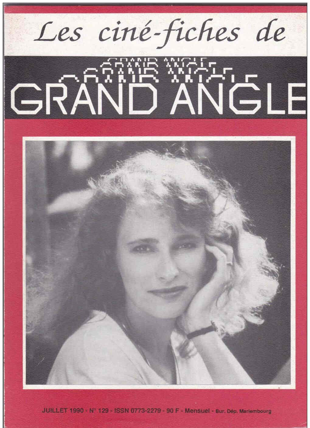 CINE-FICHES DE GRAND ANGLE | LES magazine side cover Issue 129 July 1990