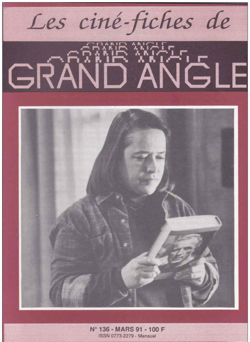 CINE-FICHES DE GRAND ANGLE | LES magazine side cover Issue 136 March 1991