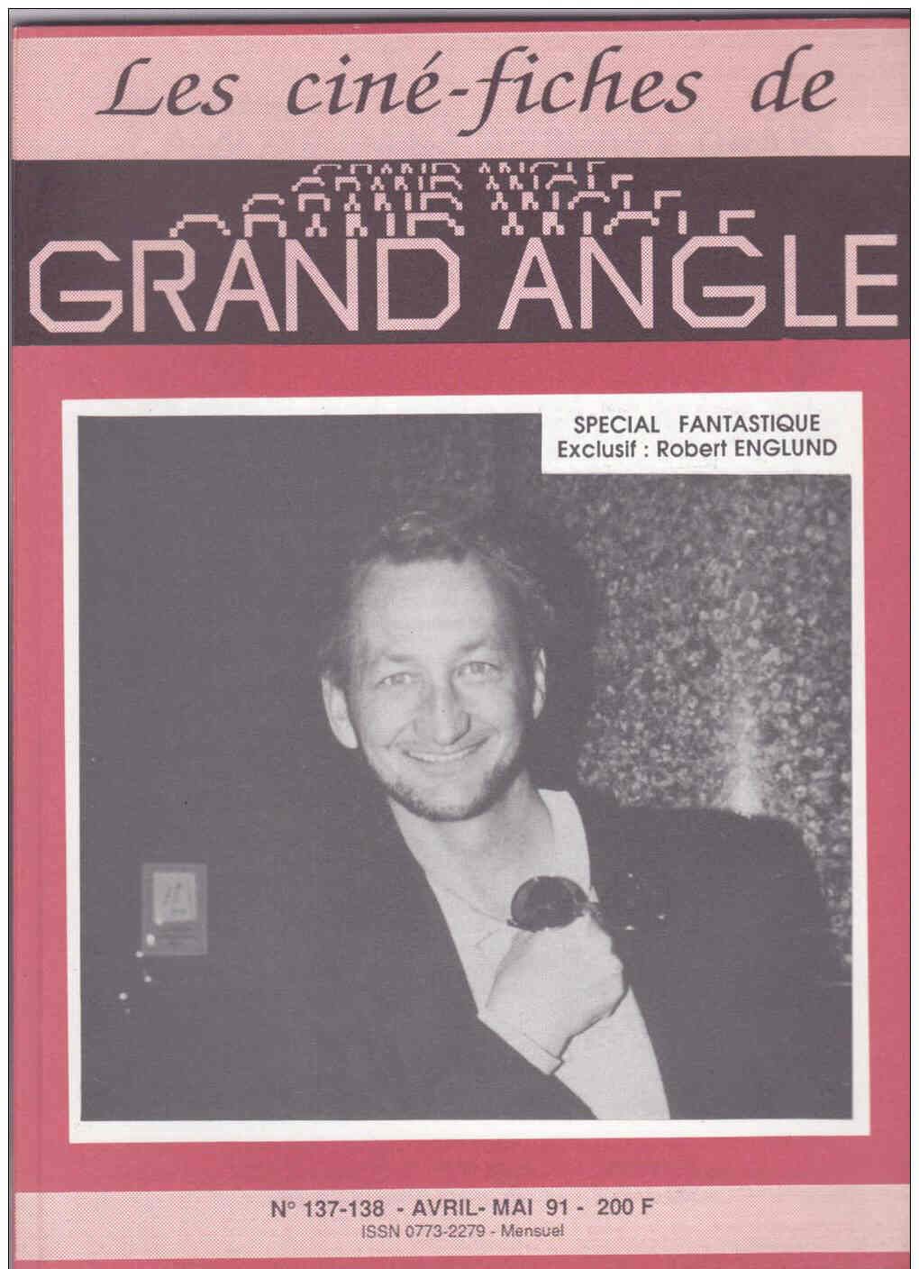 CINE-FICHES DE GRAND ANGLE | LES magazine side cover Issue 137/138 April/May 1991