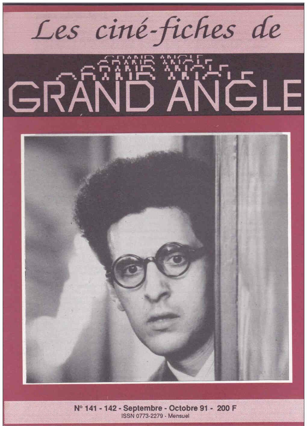 CINE-FICHES DE GRAND ANGLE | LES magazine side cover Issue 141/142 September/October 1991
